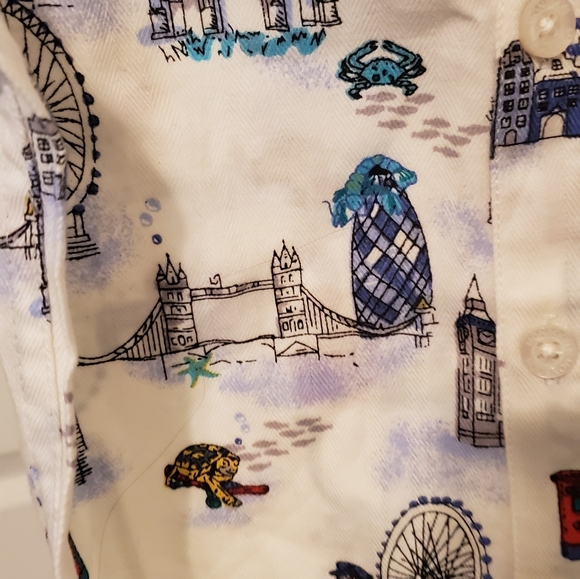 Monsoon shirt with London sights - Picture 6 of 6